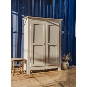 Armoire blanche en bois n°320