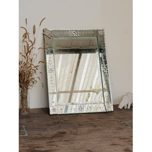 Miroir en verre des années 20 n°939