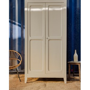Armoire penderie beige en bois n°319