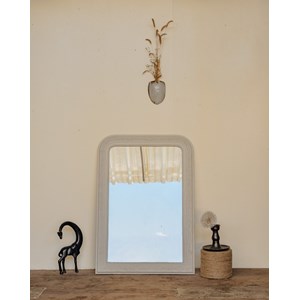 Miroir blanc louis philippe n°938