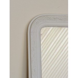 Miroir blanc louis philippe n°938