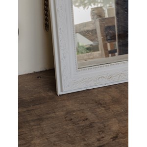 Miroir blanc louis philippe n°938