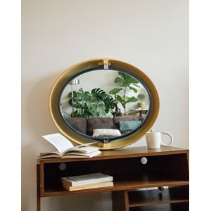 Miroir seventies rétro éclairé n°935