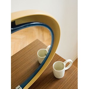 Miroir seventies rétro éclairé n°935