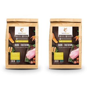 Wildfang® croquettes junior au poulet pour chiots - sans céréales - 2 x 6 kg