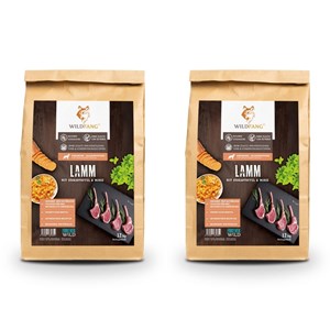 Wildfang® croquettes adultes à l'agneau - sans céréales - 2 x 6 kg