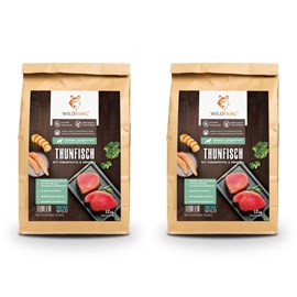 Wildfang croquettes adultes au thon - sans céréales - 2 x 6 kg