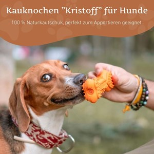 Wildfang os à mâcher kristoff en caoutchouc naturel