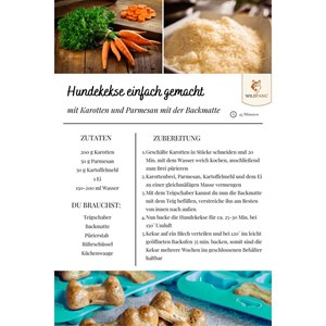 Wildfang - tapis de cuisson - avec fiches de recettes