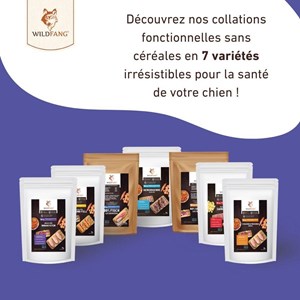 Wildfang - snacks pour le système immunitaire - grain-free - 3 pieces