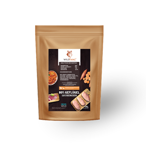 Wildfang - snacks avec 80% de volaille - sans céréales - 1 piece (100g)