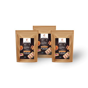Wildfang - snacks avec 80% de volaille - sans céréales - 3 pieces (3 x 100g)