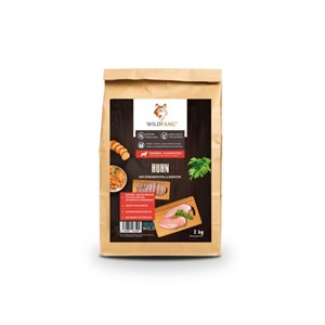 Wildfang aliments secs adultes avec poulet et herbes - grain-sans - 2 kg