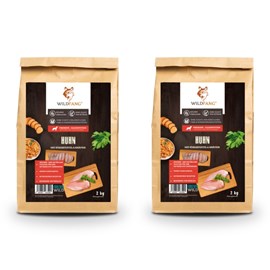 Wildfang aliments secs adultes avec poulet et herbes - grain-sans - 2 x 2 kg