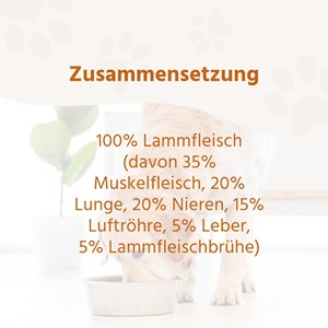 Wildfang aliment humide à l'agneau sans gluten 2400 g pour peau et pelage