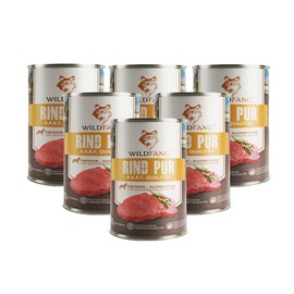 Wildfang pâtée humide boeuf pur 2400 g 70% viande sans céréales