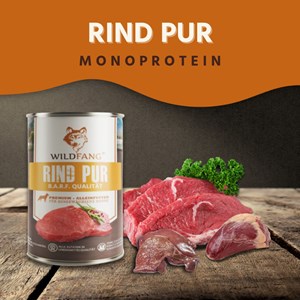 Wildfang pâtée humide boeuf pur 2400 g 70% viande sans céréales