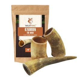 Corne de bœuf naturelle wildfang pour chiens 30 kg et plus