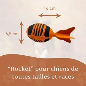 Wildfang - kotieletie flying rocket « rocket » - caoutchouc 100% naturel