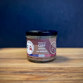 Terrine de cerf sauvage aux morilles 100g