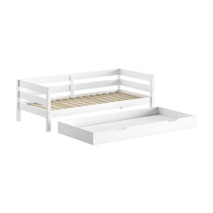 Lit vipack blanc
