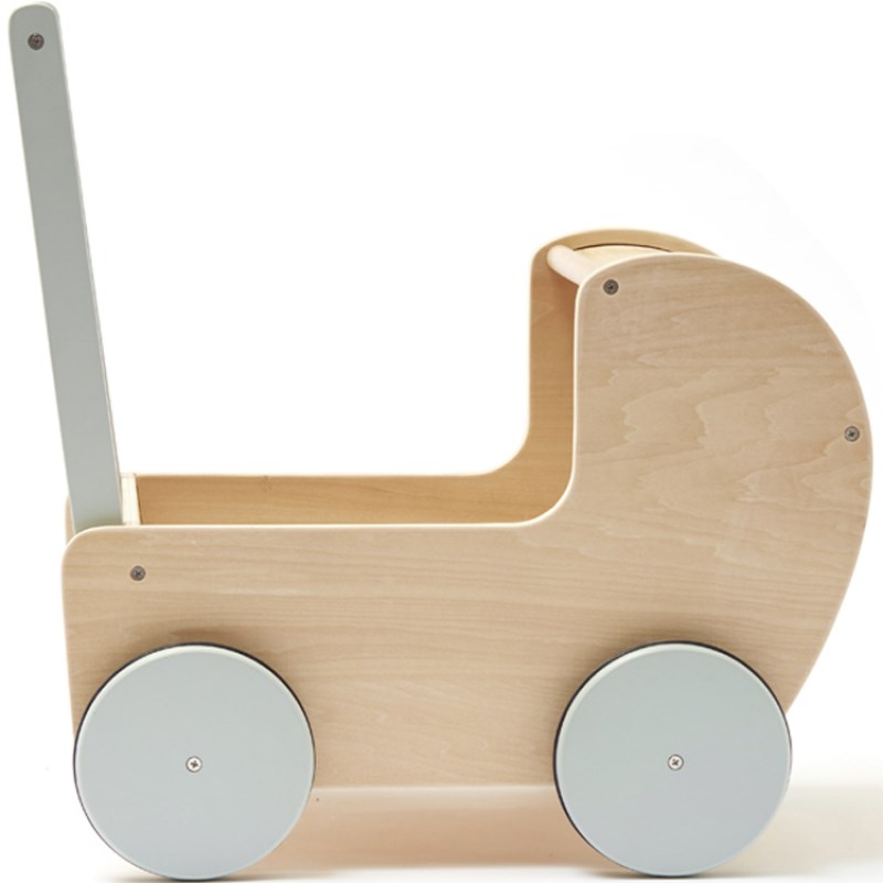 Landau pour poupée en bois