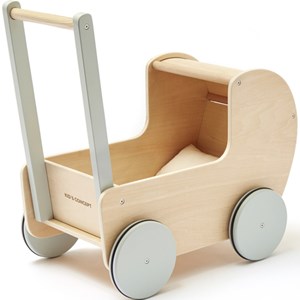 Landau pour poupée en bois