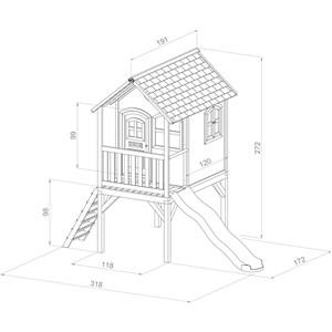 Maisonnette axi house beige