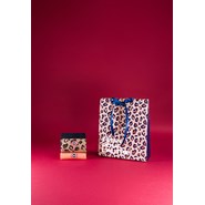 Lot de 2 chaussettes mi-hautes en coton  - léopard