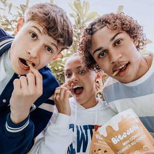 Mini cônes bitecone - fourrés chocolat au lait