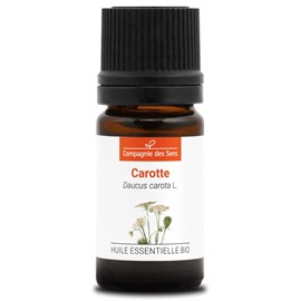 Carotte semences - huile essentielle bio - 5ml garantie chromacert® - chémotypée