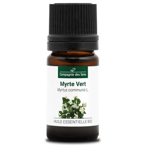 Myrte vert   (myrtus communis) - huile essentielle bio - 5ml garantie chromacert