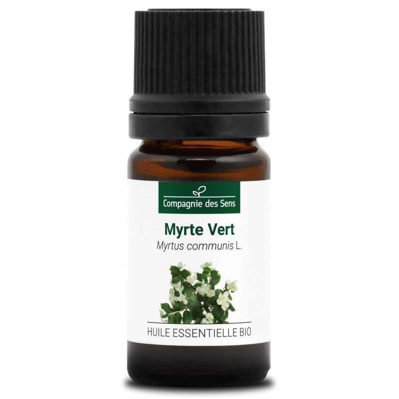 Myrte vert (myrtus communis) - huile essentielle bio - 5ml garantie chromacert
