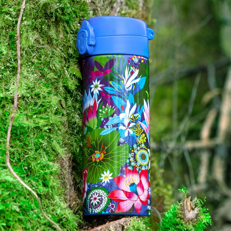Mug isotherme 30 cl bleu