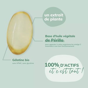 Stress & anxiete  safran'aroma 40 capsules bio plantes