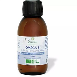 Omega 3 perilla vegan flacon 125ml bio huile vegetale
