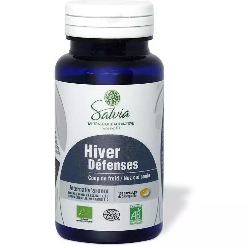 Salvia - Immunite alternativ'aroma 120 capsules bio huiles essentielles
