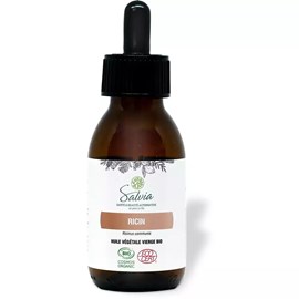 Huile vegetale bio ricin flacon pipette 100 ml
