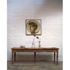 Table à manger en orme massif n°578