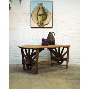 Table à manger en chêne massif n°553