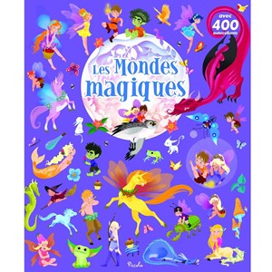 400 autocollants les mondes magiques