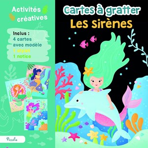 Cartes à gratter les sirènes