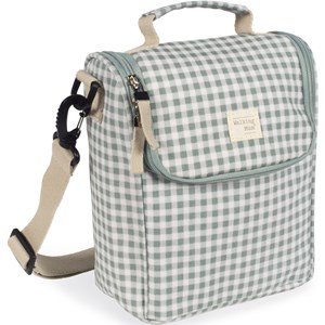 Sac repas isotherme i love vichy vert