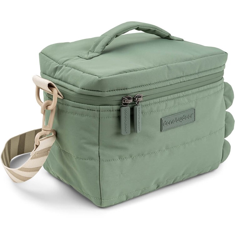 Sac isotherme matelassé croco vert