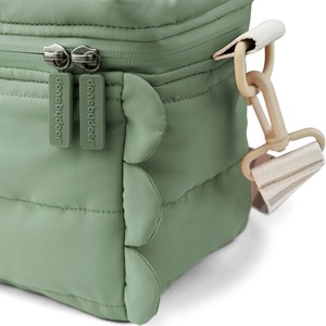 Sac isotherme matelassé croco vert