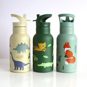 Gourde isotherme dinosaures (350 ml)