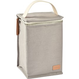 Sac isotherme canvas gris perle