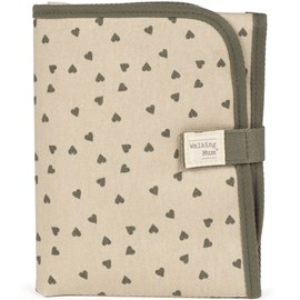 Tapis à langer coeurs poppy mousse