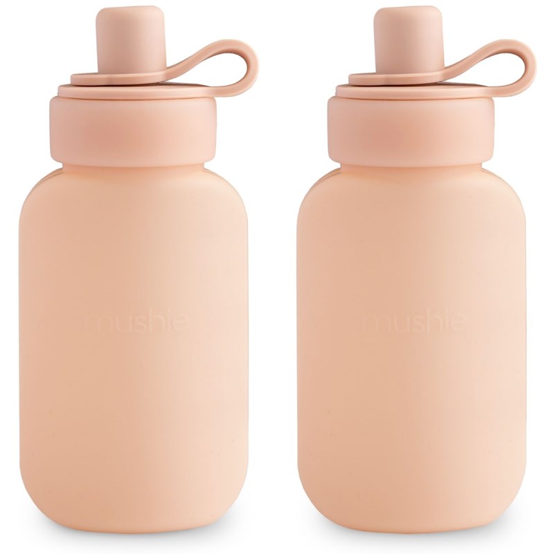 Lot de 2 gourdes alimentaires blush