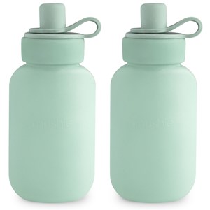 Lot de 2 gourdes alimentaires cambridge blue